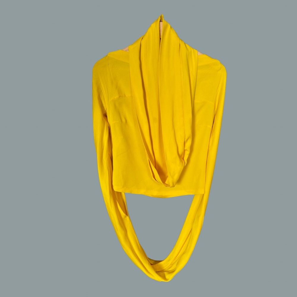 Maison Martin Margiela 2010 silk blouse sz 40